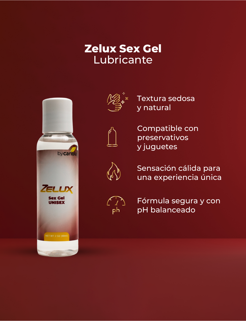 Zelux Gomitas + Zelux Gel Lubricante