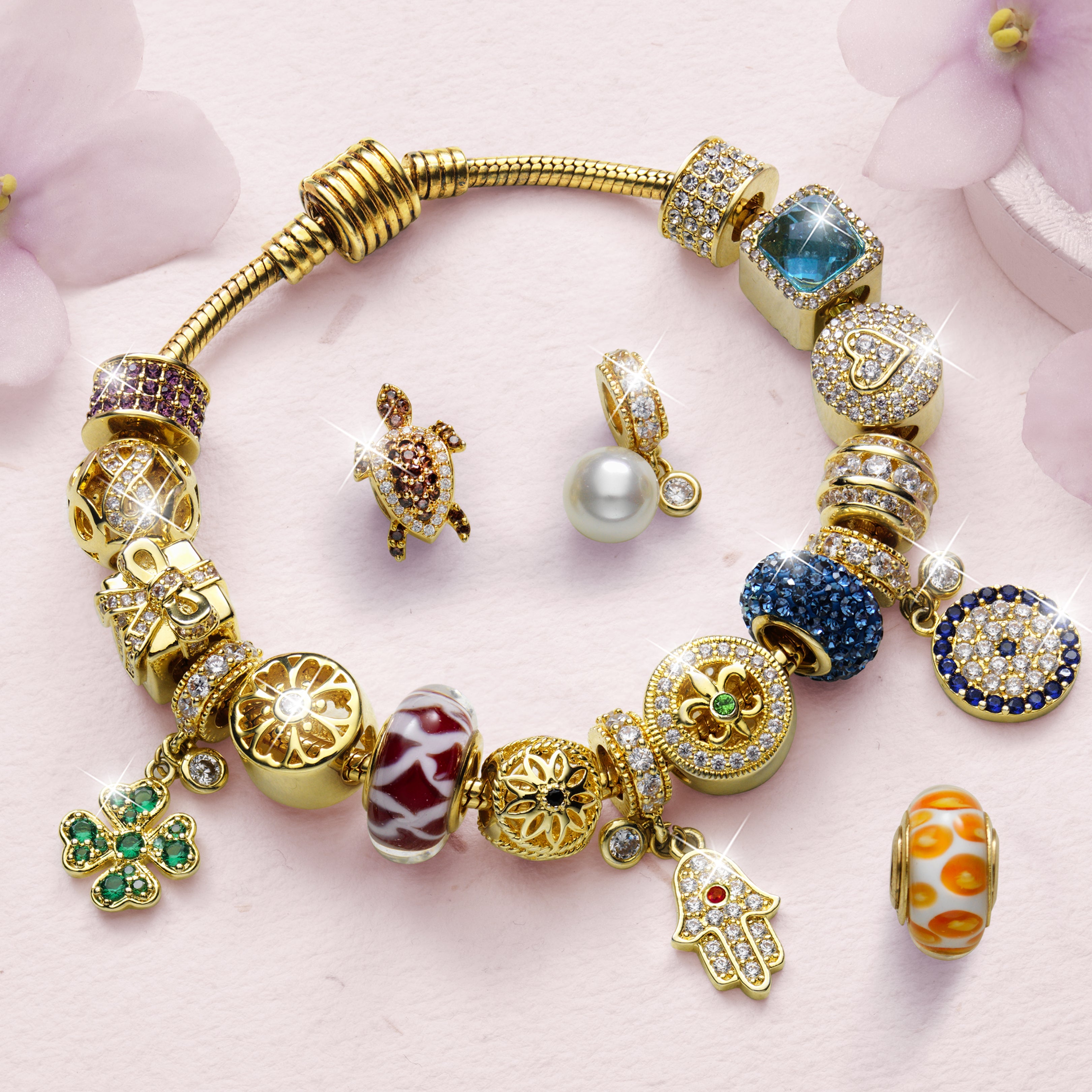 Pulsera Armonía | Baño de Oro 18k