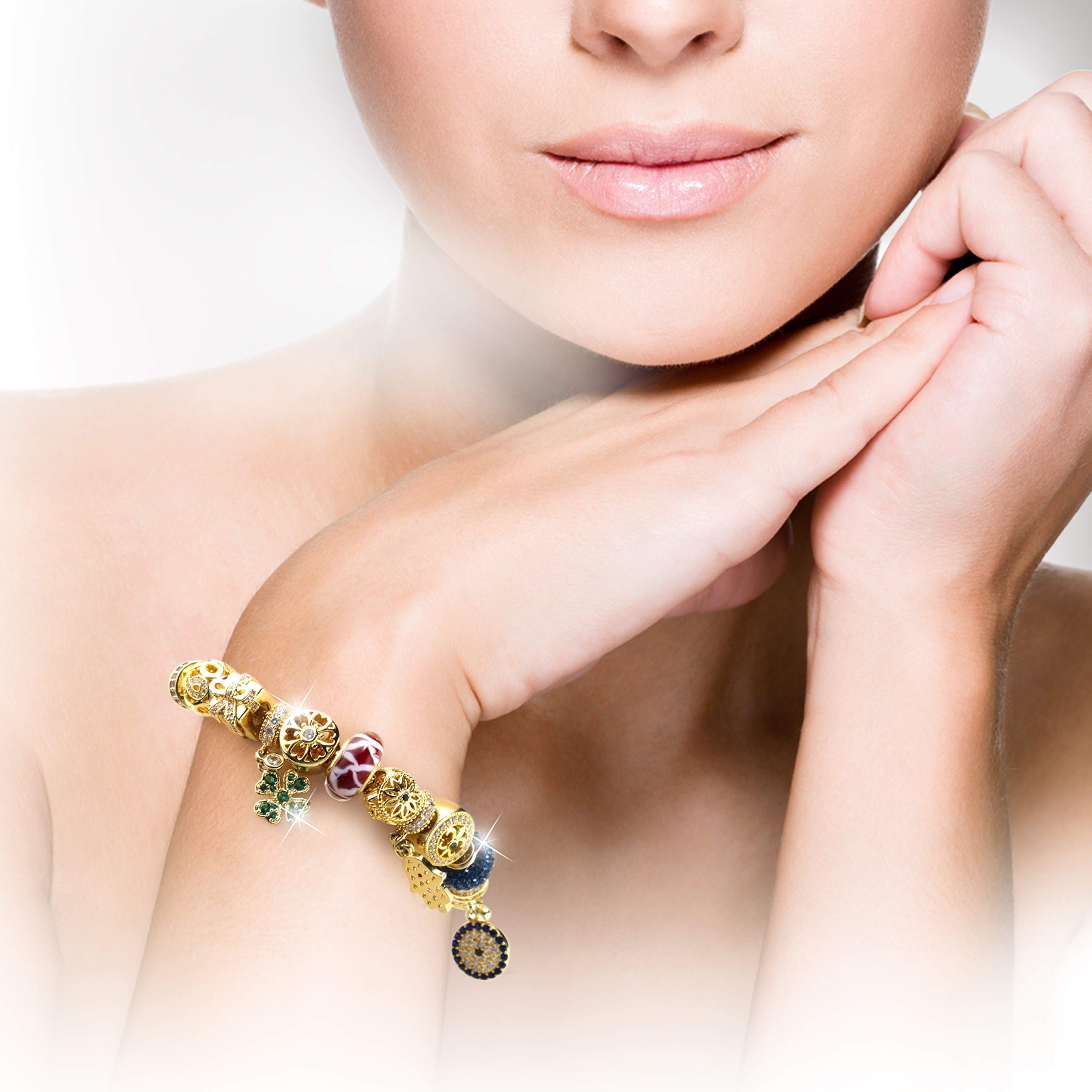 Pulsera Armonía | Baño de Oro 18k