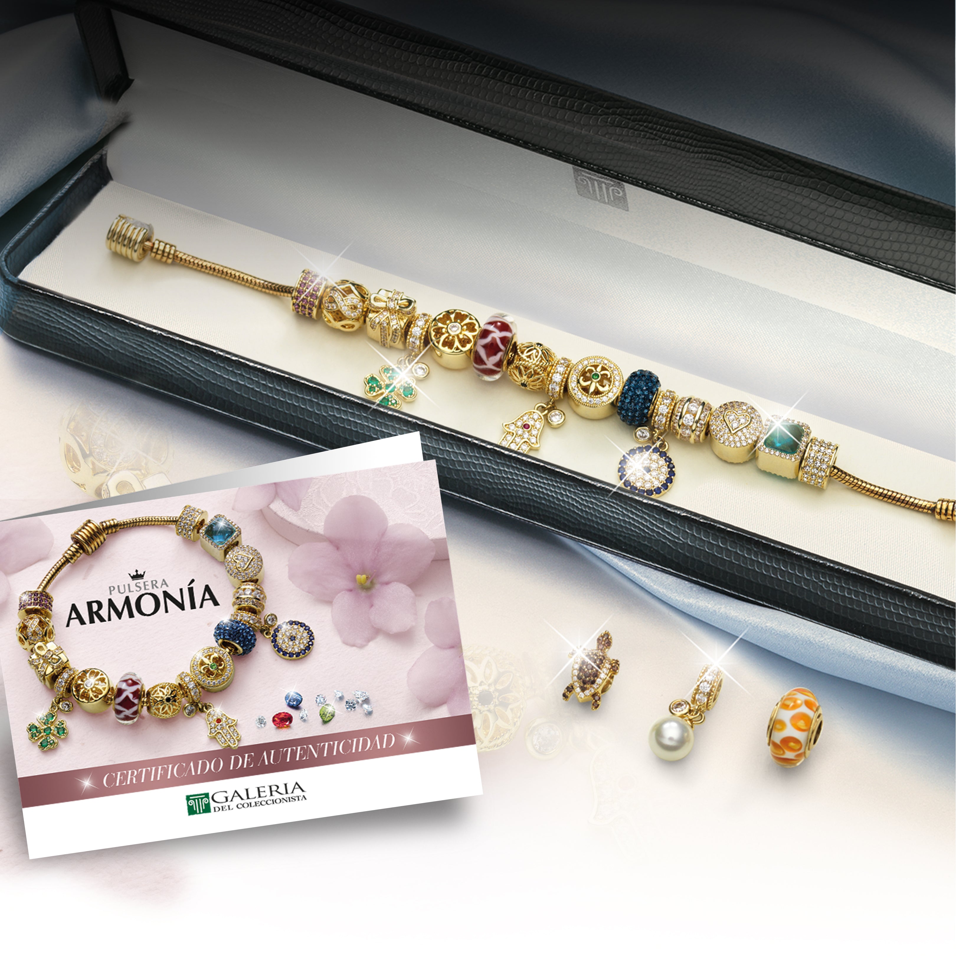 Pulsera Armonía | Baño de Oro 18k