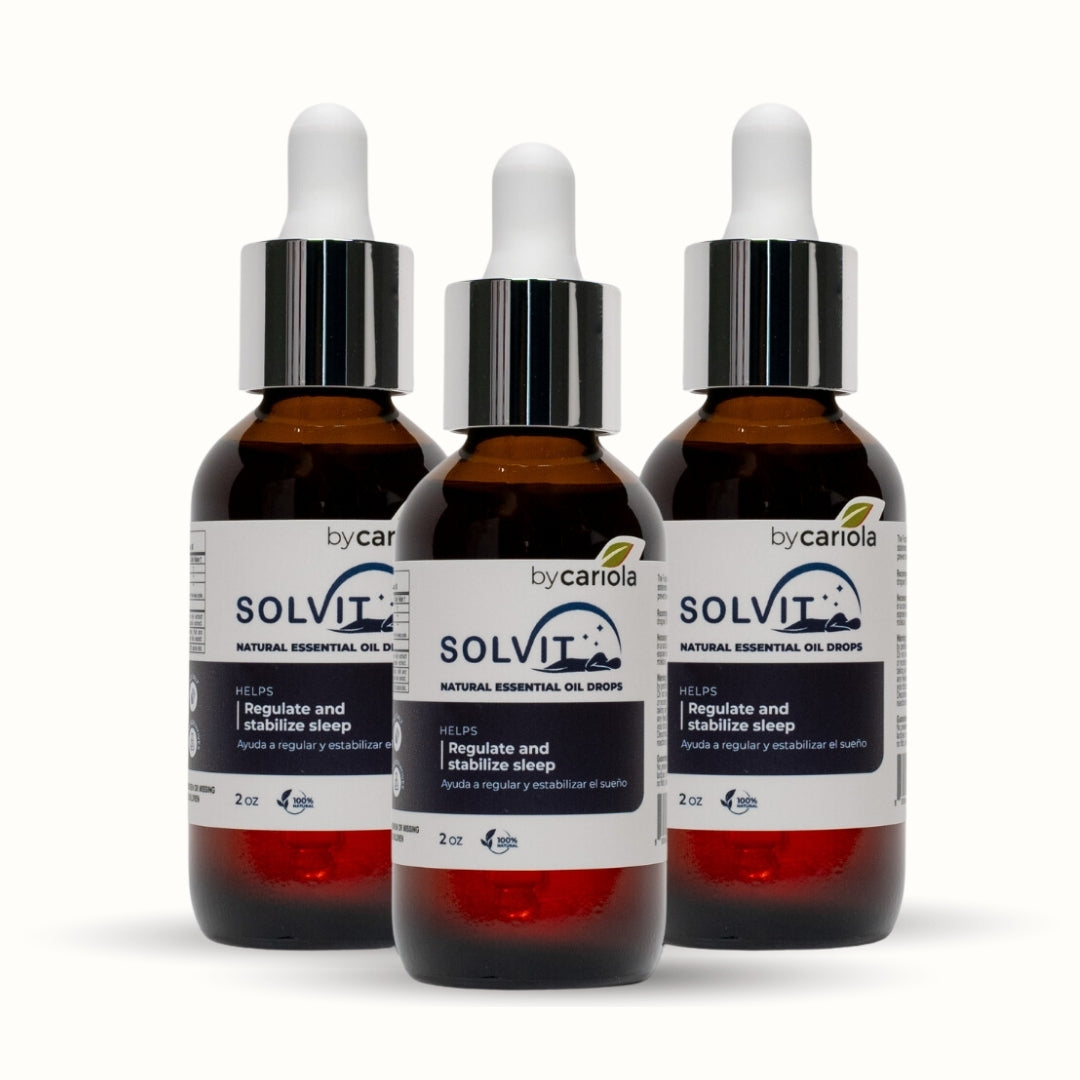 Multipack of Solvit Sleep Drops bottles for restful nights