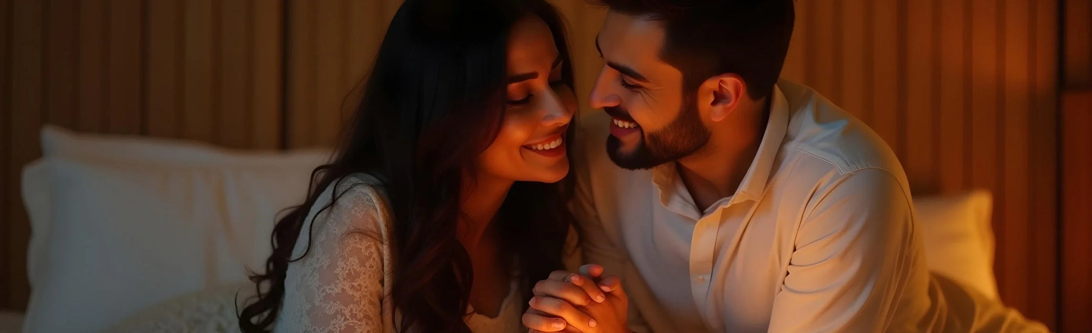 Sexual wellness and intimacy lifestyle for connected adult couples