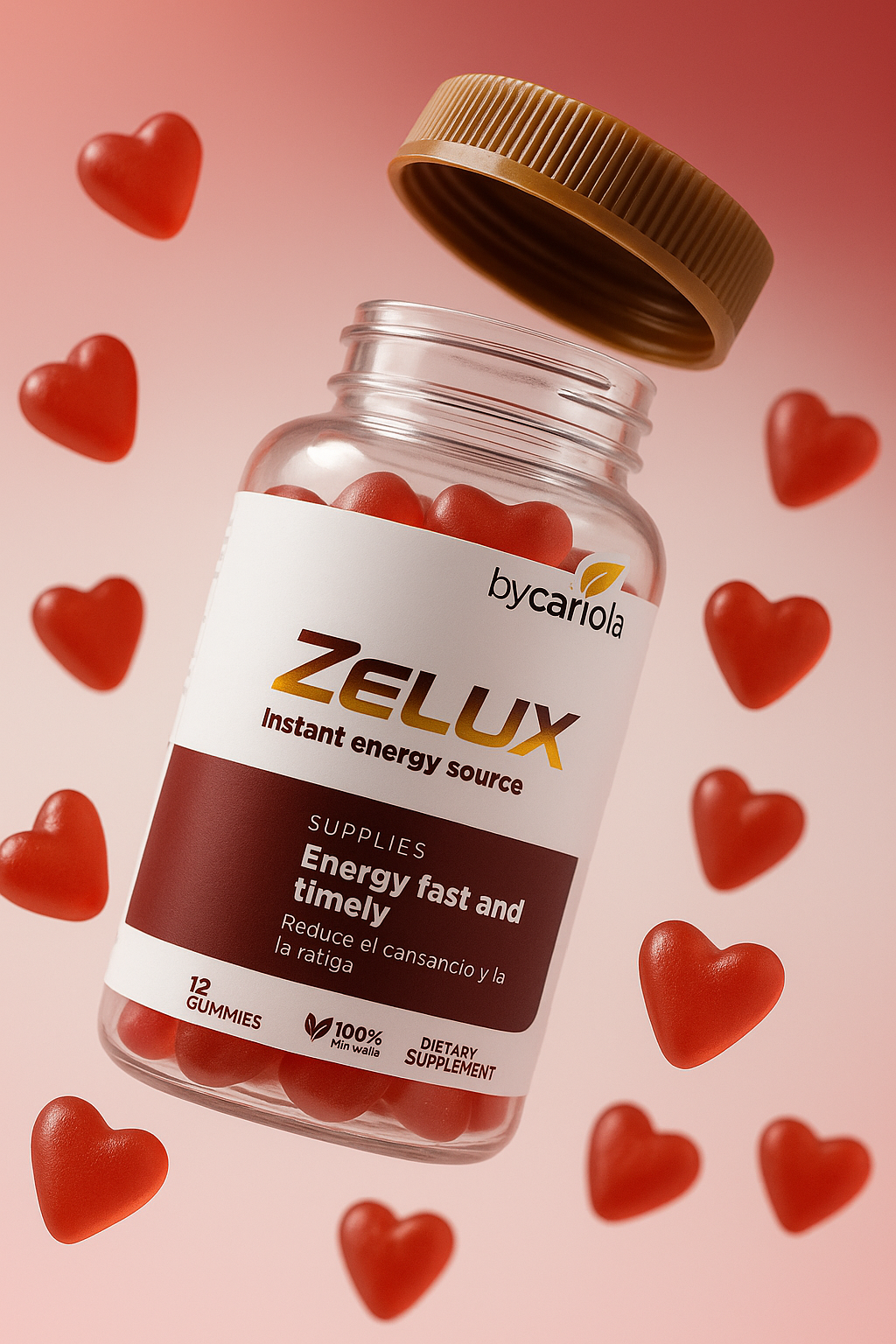Zelux Gummies Natural Libido Booster | 12 Count