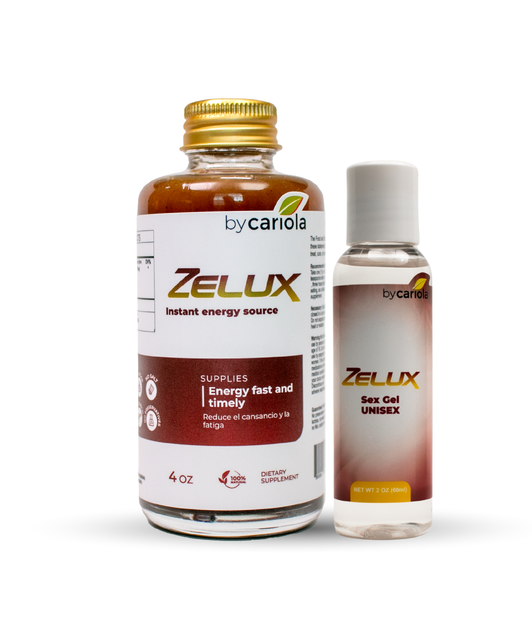 Zelux Jar + Zelux Lubricant Gel