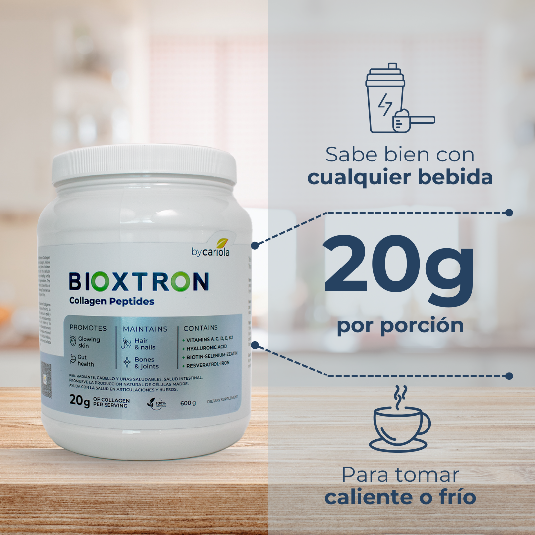 Bioxtron Collagen with AFA Algae + Resveratrol + Hyaluronic Acid | 30 Servings