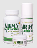 Army Health | Capsules + Roll on + Cream