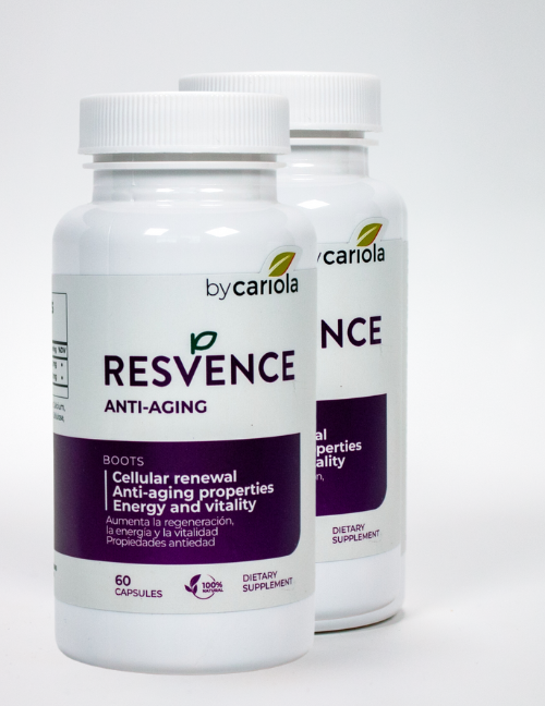 Resvence Antioxidant and Anti-aging with Resveratrol | 60 Capsules