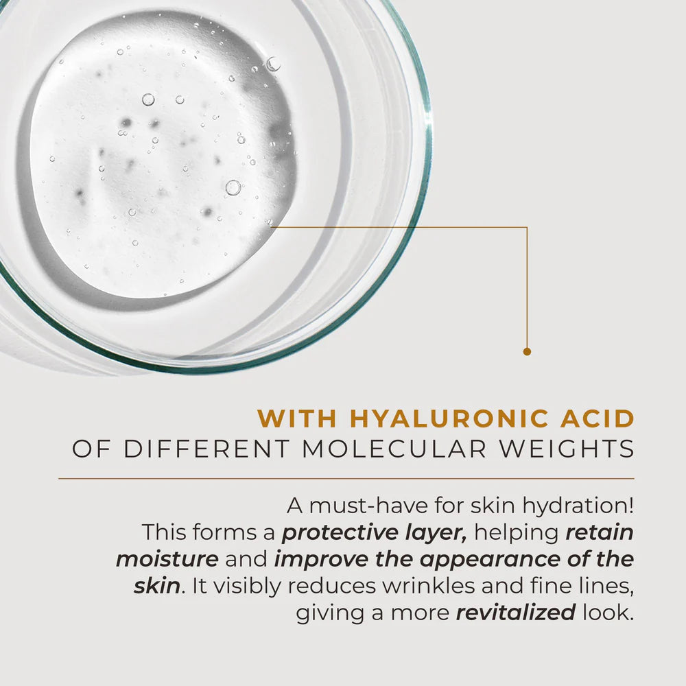 Daytime (AM) and Nighttime (PM) Facial, Neck & Décolleté Rejuvenating Serums with Stem Cells