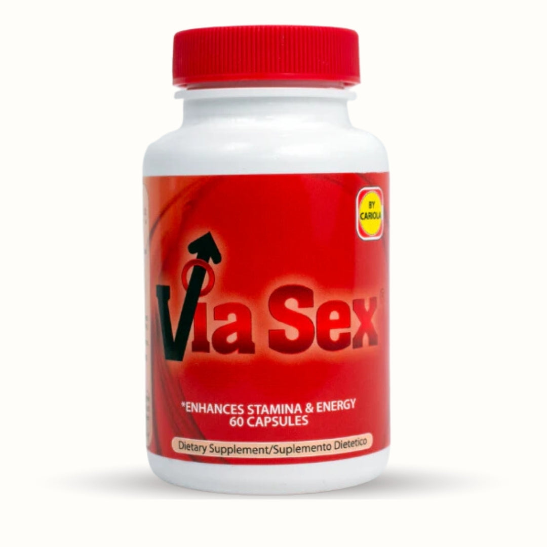 Via Sex Capsules front bottle – Enhances stamina & energy