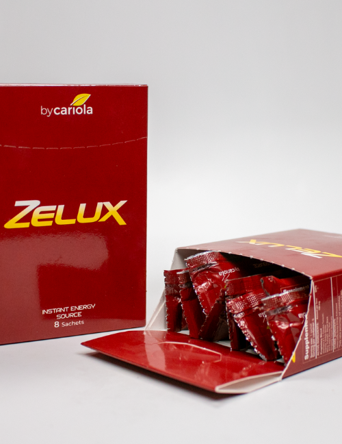 Zelux | Caja con 8 sachets | Energía Para Llevar